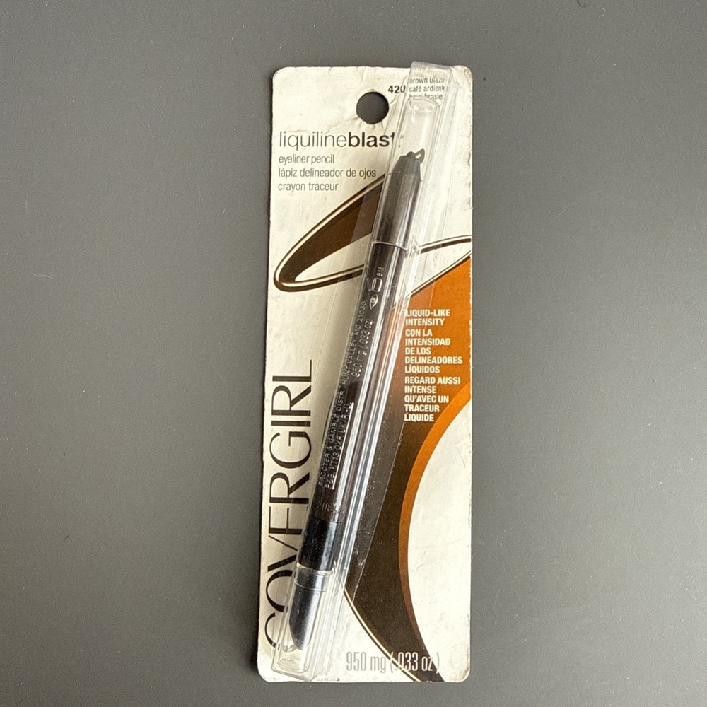 COVERGIRL ~ LiquilineBlast Eyeliner Pencil ~ 420 Brown Blaze